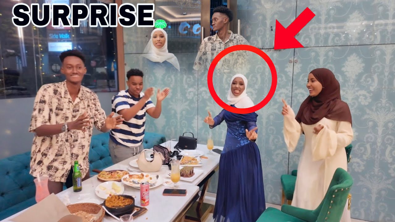 SUNDUS AYAANLE AYAA SURPRISE U SAMEYEY OO WELCOME BACK AH 