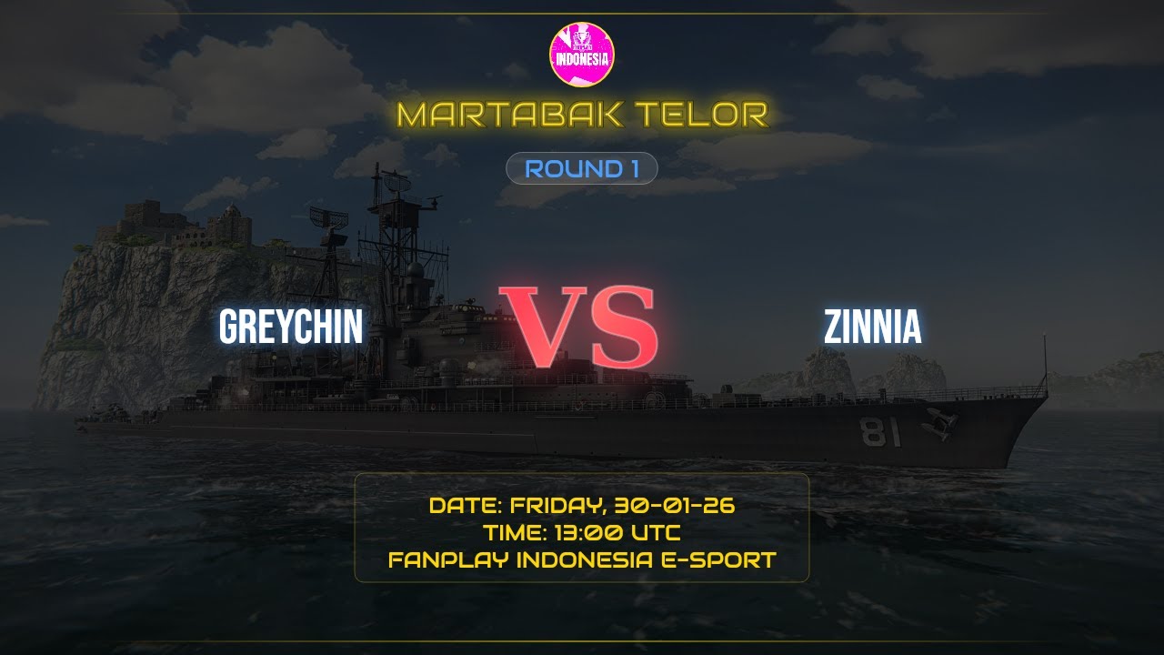 MARTABAK TELOR || R1 || GREYCHIN VS ZINNIA