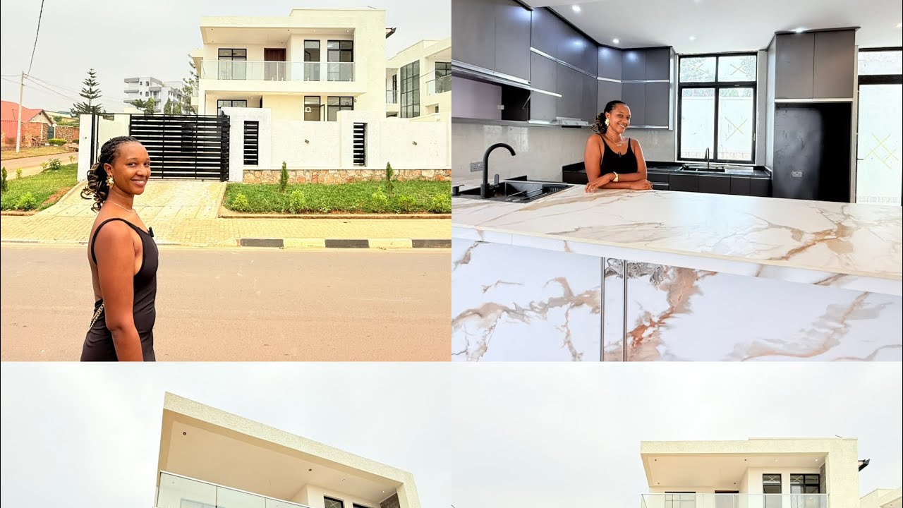 INZU YA ETAJE NZIZA CYANE IGURISHWA HANO MURI KIGALI/ BEAUTIFUL HOUSE FOR SALE IN KIGALI RWANDA 