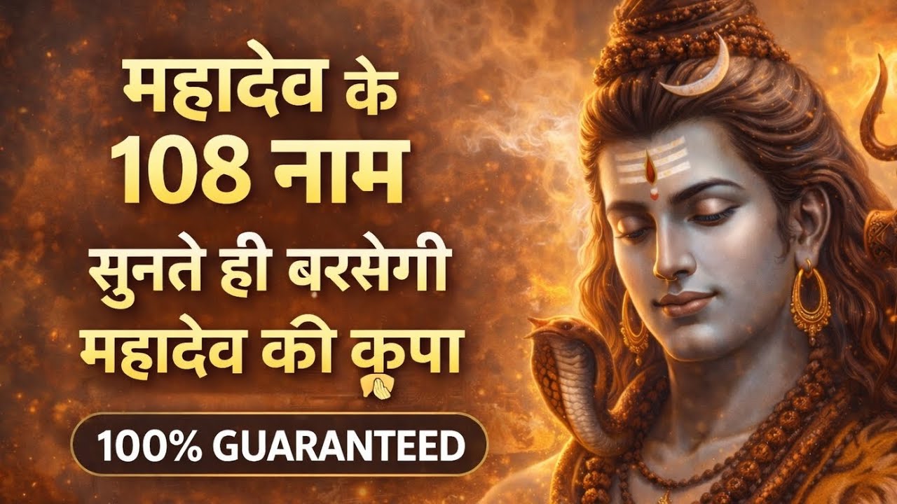 “महादेव के 108 पवित्र नाम रूपी गीत | Shiv Bhajan | सोमवार सुबह सुनें | हर हर महादेव | ritu nayakar
