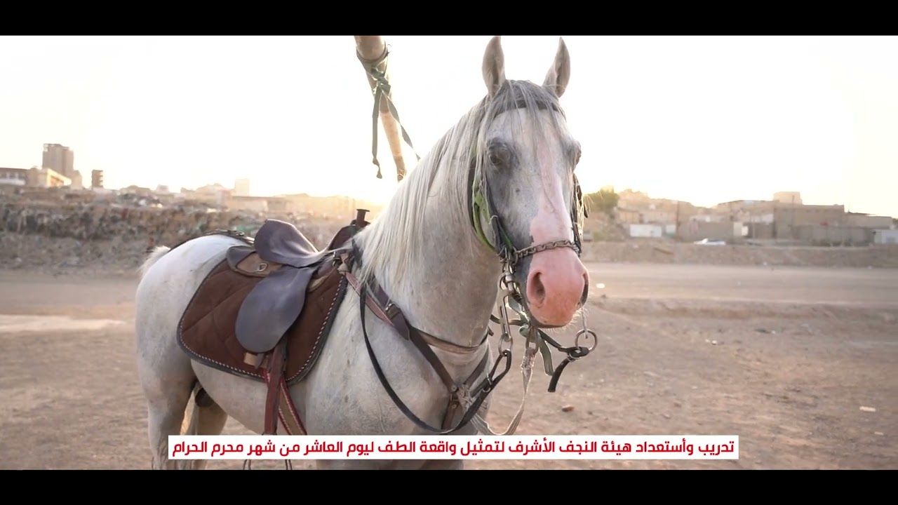 تدريب وأستعداد هيئة النجف لتمثيل واقعة الطف