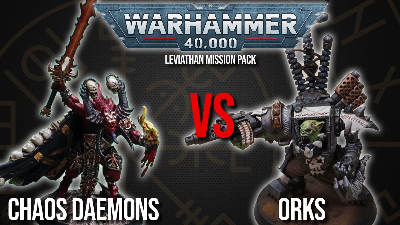 Chaos Daemons Vs Orks - Warhammer 40k 10th Edition Battle Report