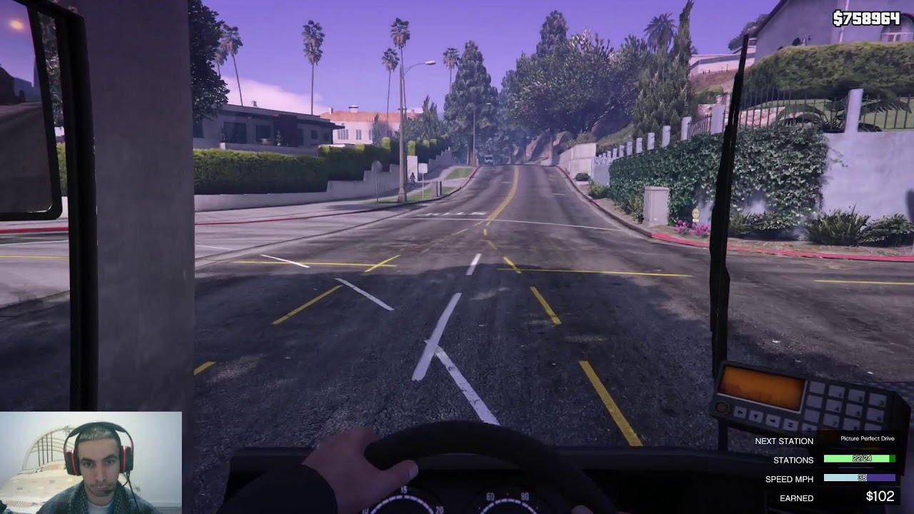 GTA V Mod Bus Simulator | Ep 11 Diogovi21 Conduz as Novas Linhas 42 e 43