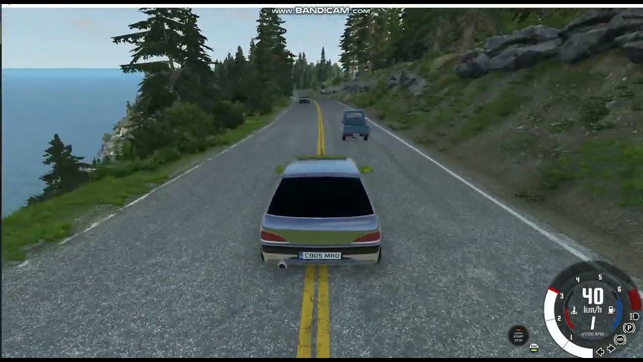BeamNG.drive driving with Peugeot 106 GTI 2.0