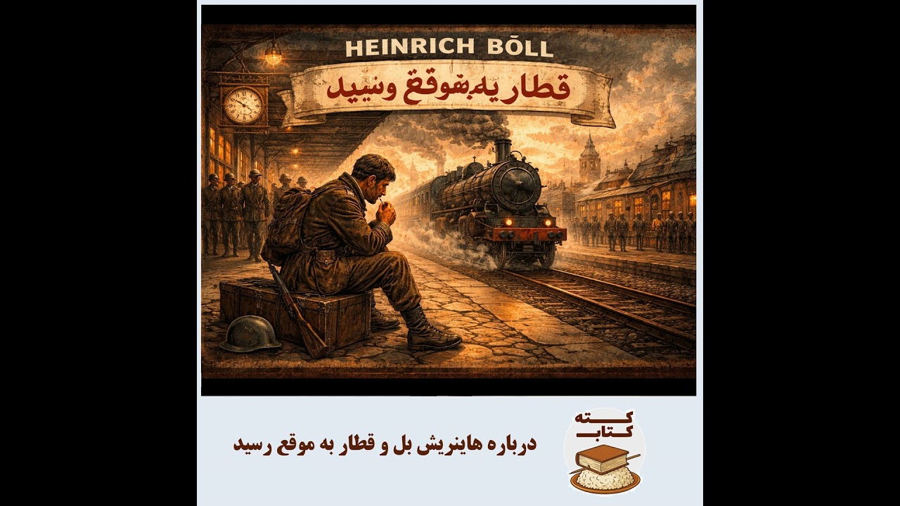کته کتاب: درباره هاینریش بُل و قطار به موقع رسید