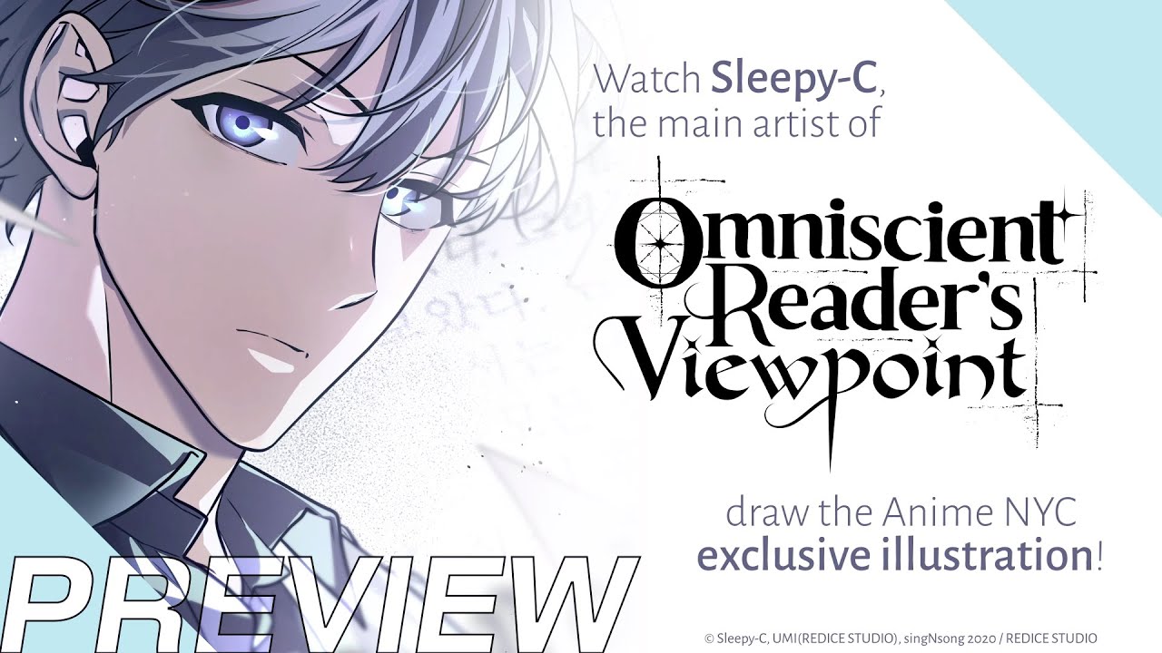 Sleepy-C Live Drawing Promo &ndash; Omniscient Reader's Viewpoint at Anime NYC 2023