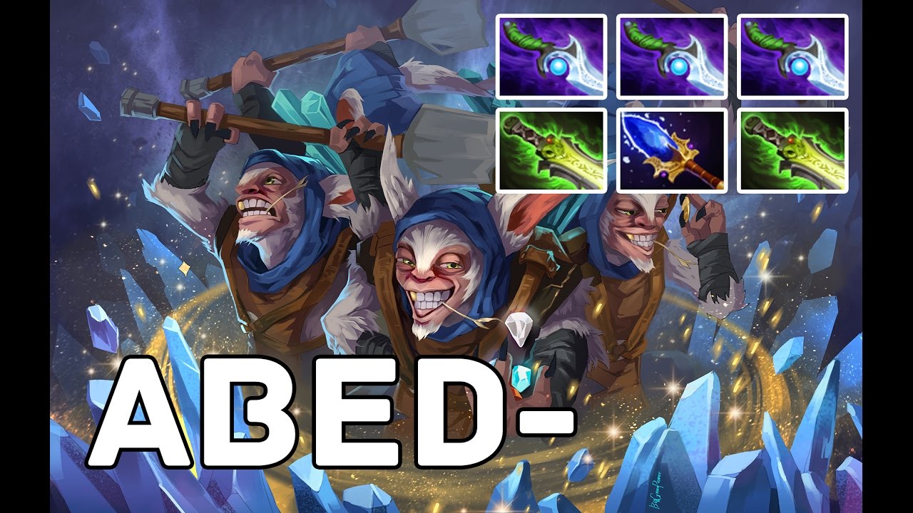 Dota 2 Abed- Meepo Gameplay