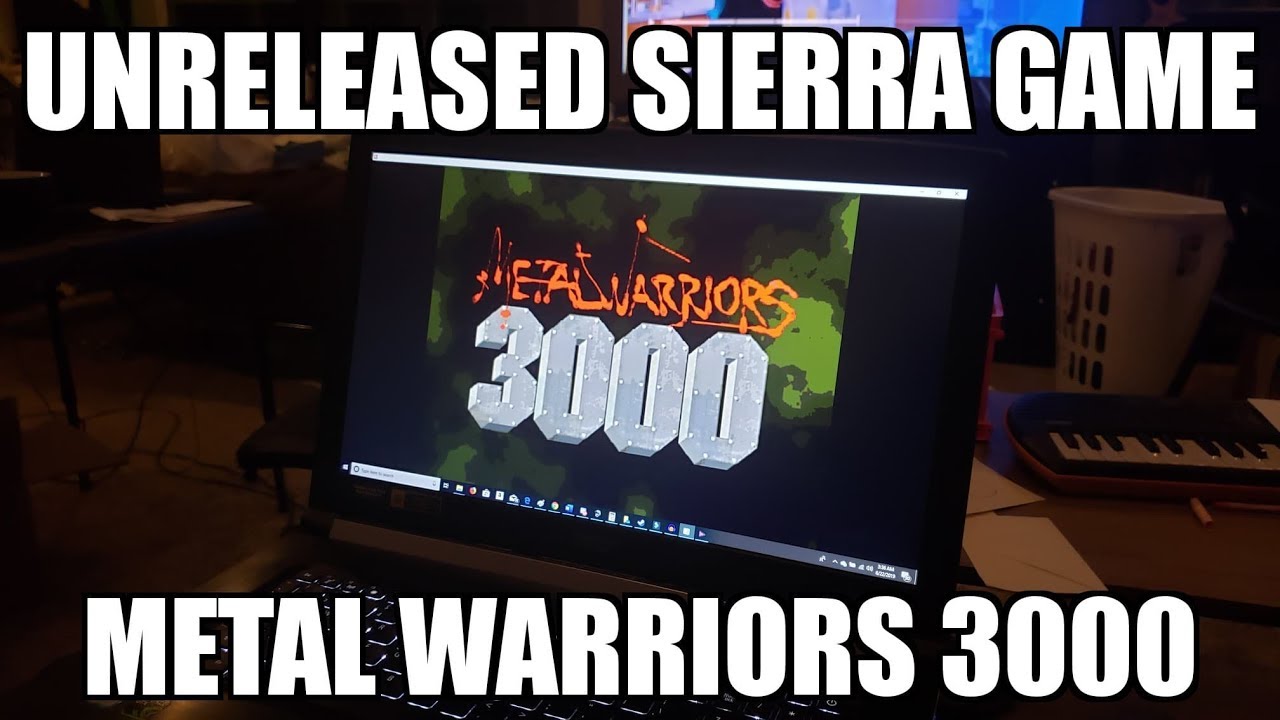 FOUND: METAL WARRIORS 3000 - UNRELEASED SIERRA GAME