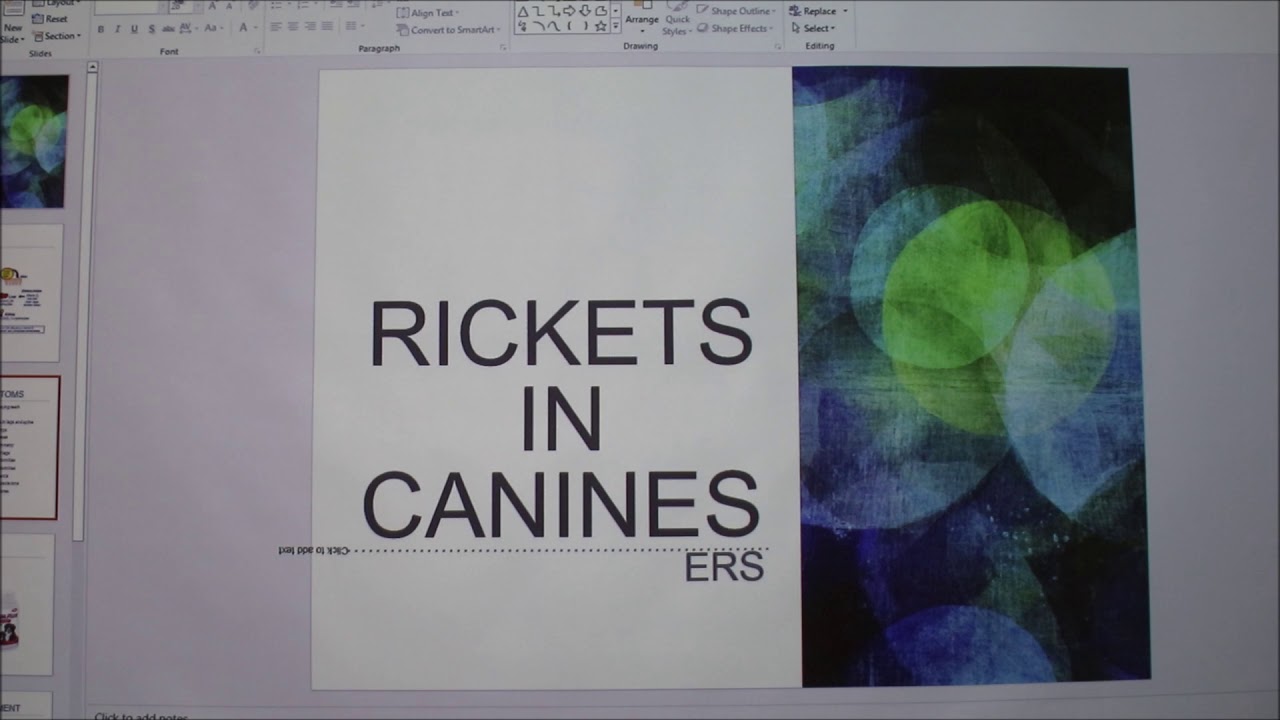 Rickets in Dogs