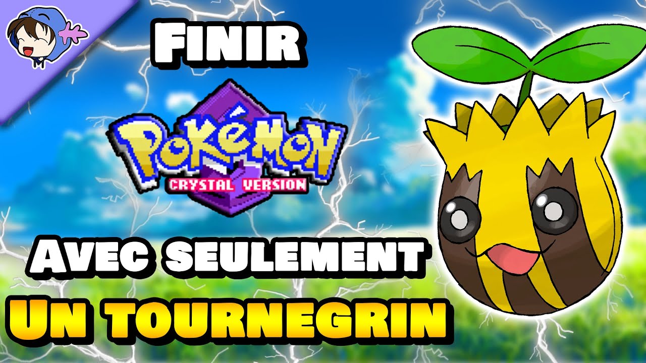 Finir Pokémon Cristal avec seulement un Tournegrin | Challenge Pokémon #4