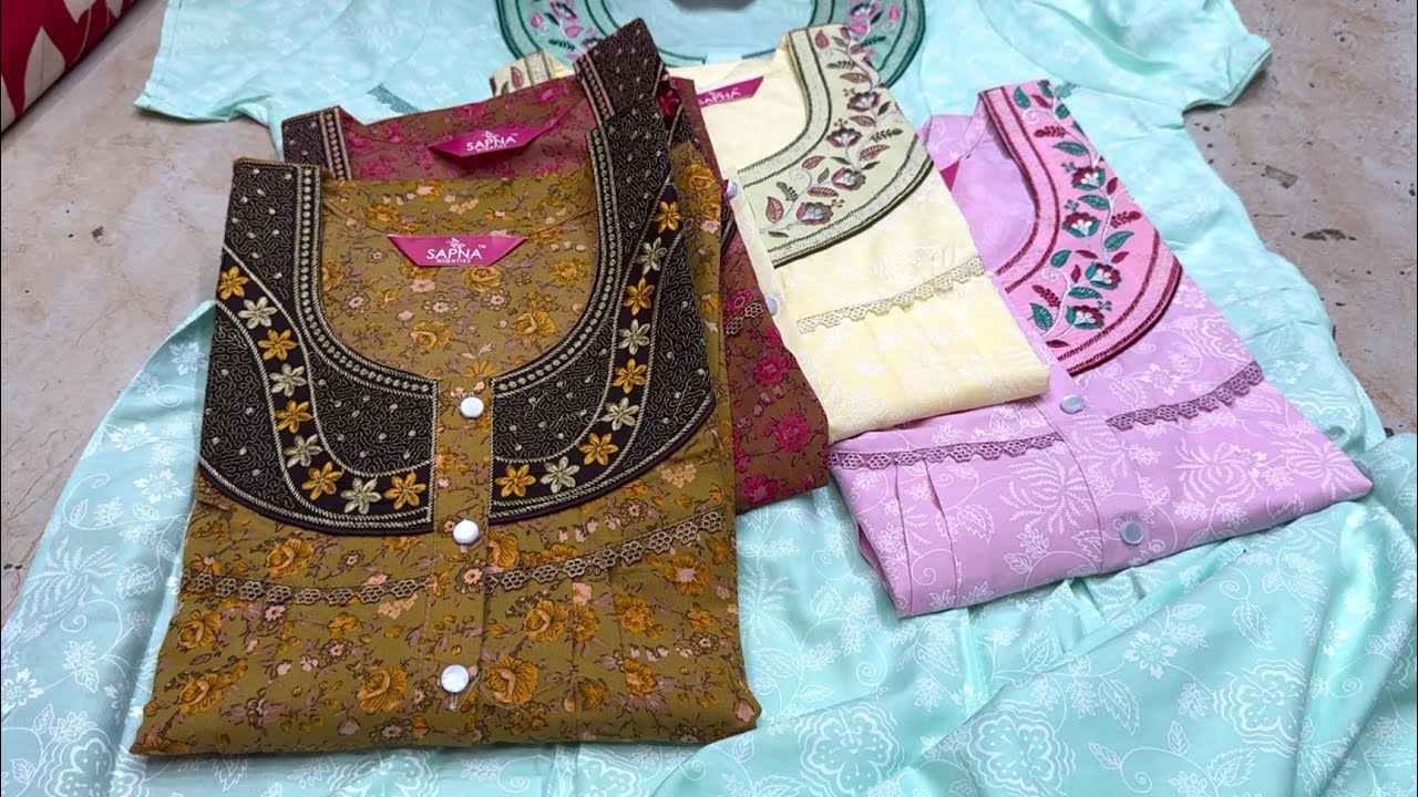 Chickpet Banglore Wholesale Branded Nighty From 105rs Online Shopping Single Set Courier Avl