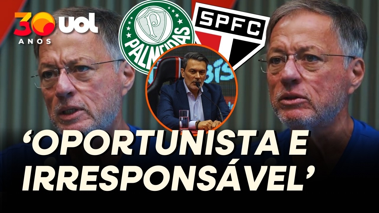 ANDERSON BARROS DISPARA CONTRA RUI COSTA ANTES DE S&Atilde;O PAULO X PALMEIRAS: 'OPORTUNISTA'