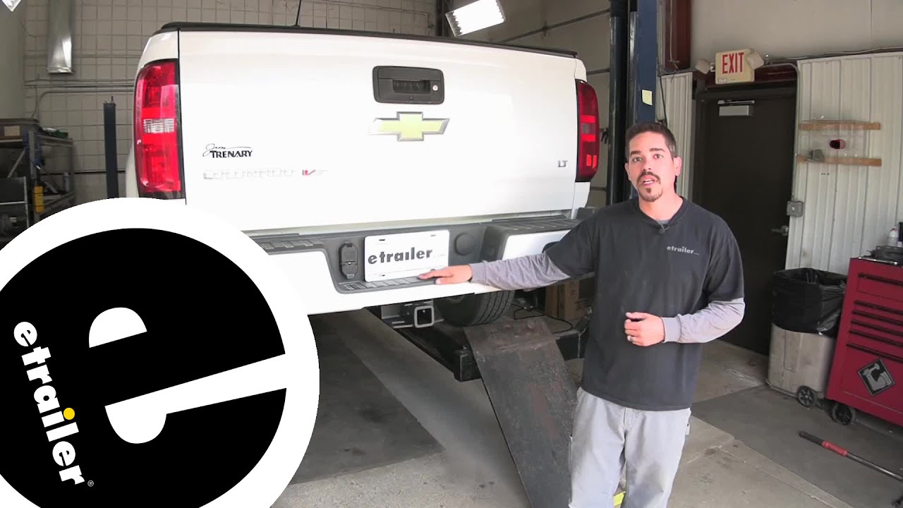 Install: etrailer Trailer Hitch Receiver on a 2018 Chevrolet Colorado