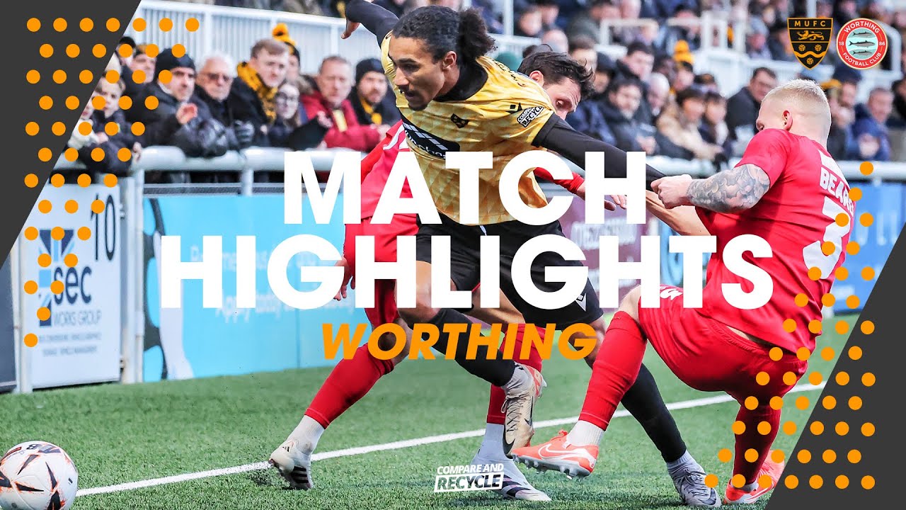 Maidstone United Vs Worthing (25/01/25)