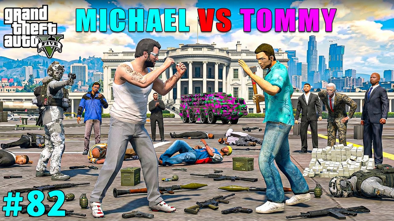 Michael’s Deadliest Revenge Against tommy vercitty | GTA V GAMEPLAY #82