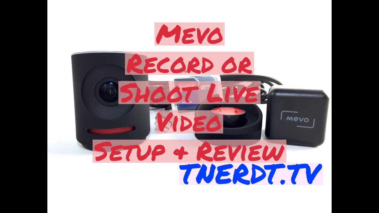 Mevo Record or Shoot Live Video for iPhone, iPad Setup & Review