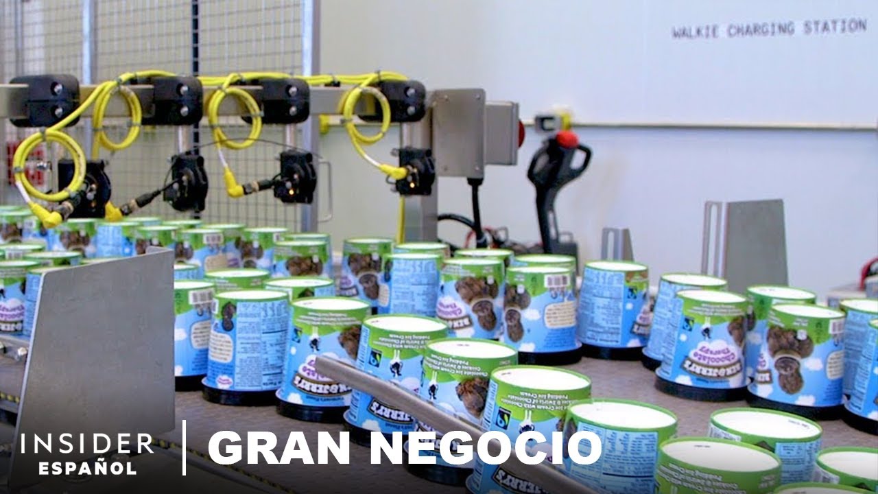 Cómo Ben & Jerry's fabrica casi un millón de potes por día | Gran negocio