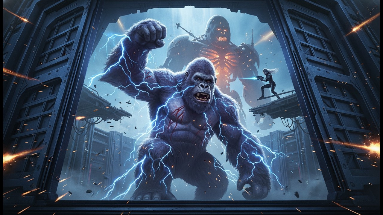 Kong's Desperate Assault: Trapped in the Steel Fortress vs. Frost - The Apex Trap