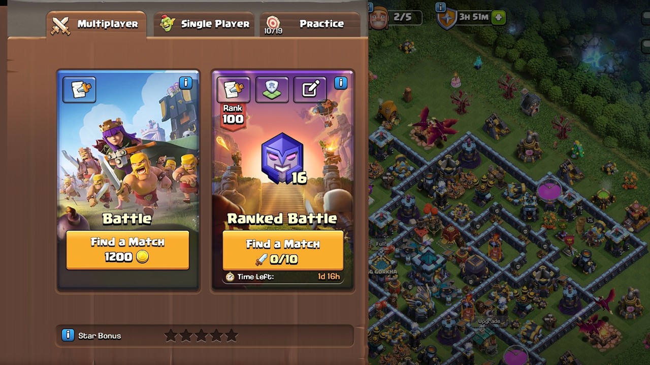 Clash of clanCan Th13 Survive witch 16 in ranked battle