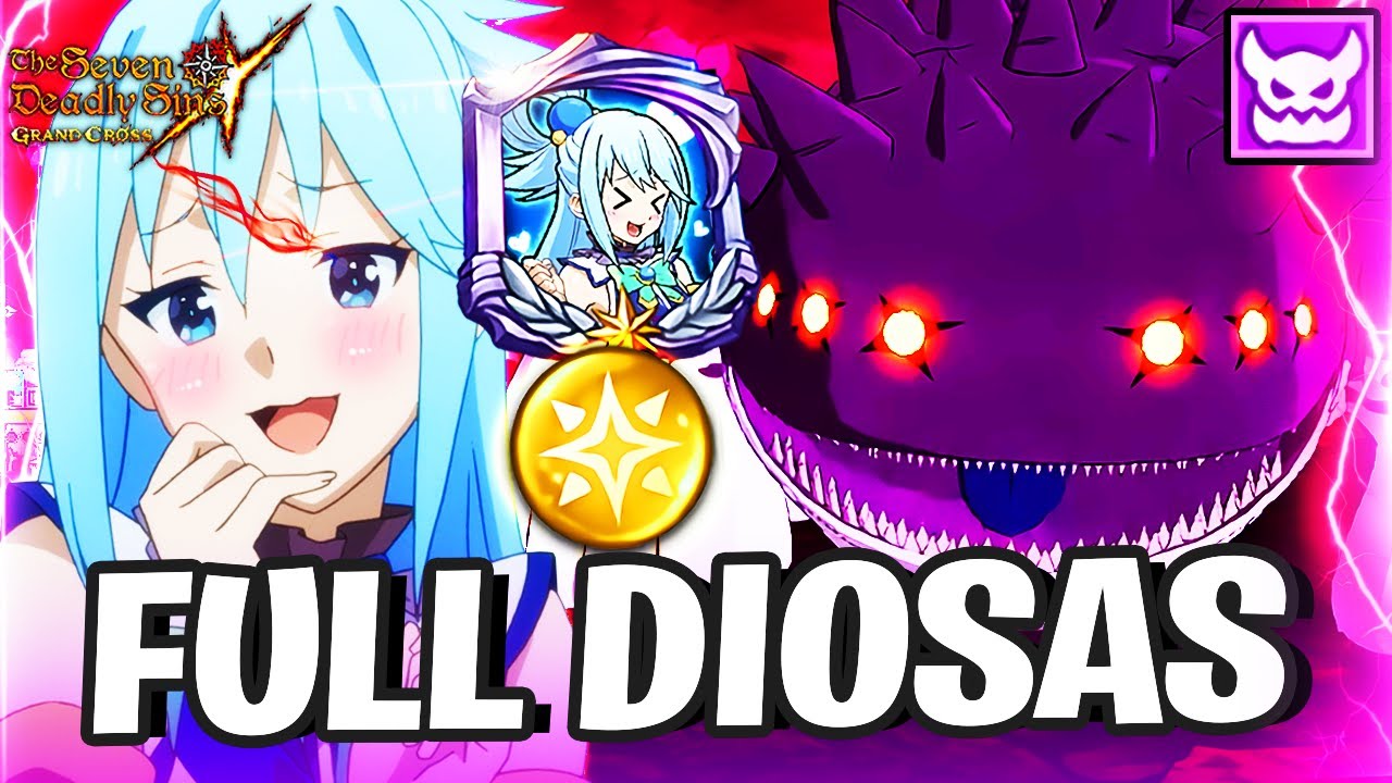 NUEVO EQUIPO PARA INDURA! FULL DIOSAS CON AQUA en ENFRENTAMIENTO MORTAL! - 7ds Grand Cross