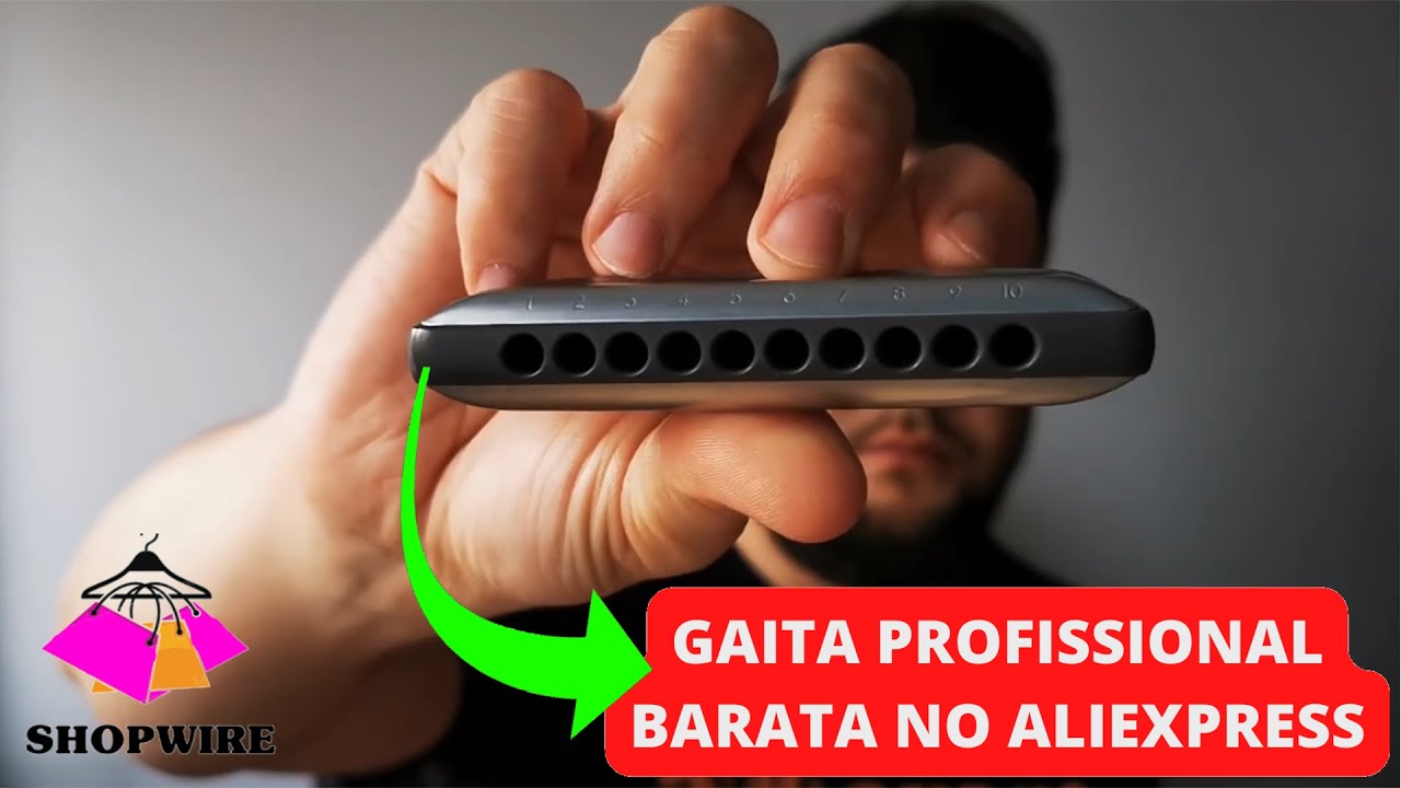 gaita de boca profissional com preço barato no Aliexpress