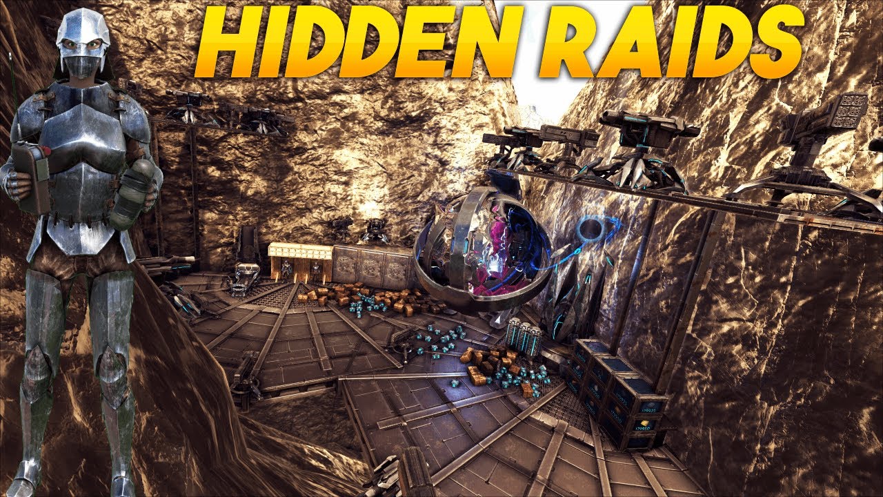 RAIDING A Hidden Location For Slot Caps Of Broken LOOT - ARK