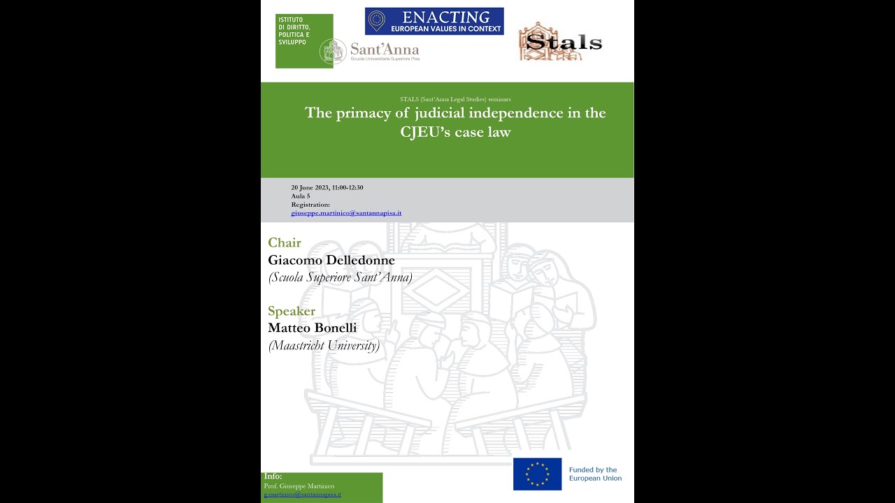The primacy of judicial independence in the CJEU’s case law