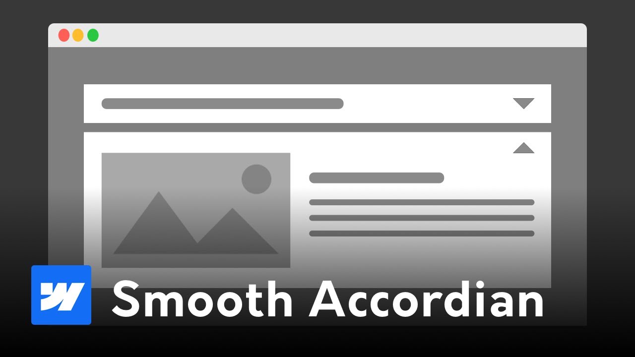 How to Create a Smooth Accordion Animation in Webflow