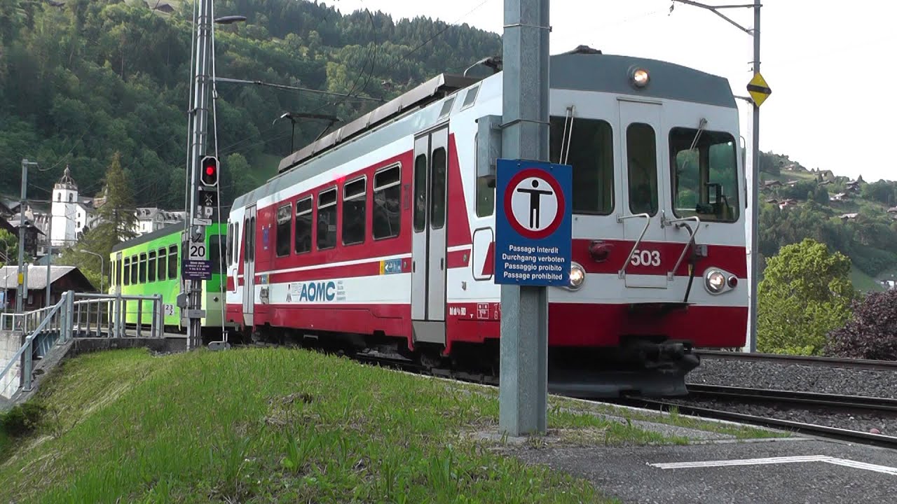Die Aigle-Ollon-Monthey-Champery Bahn