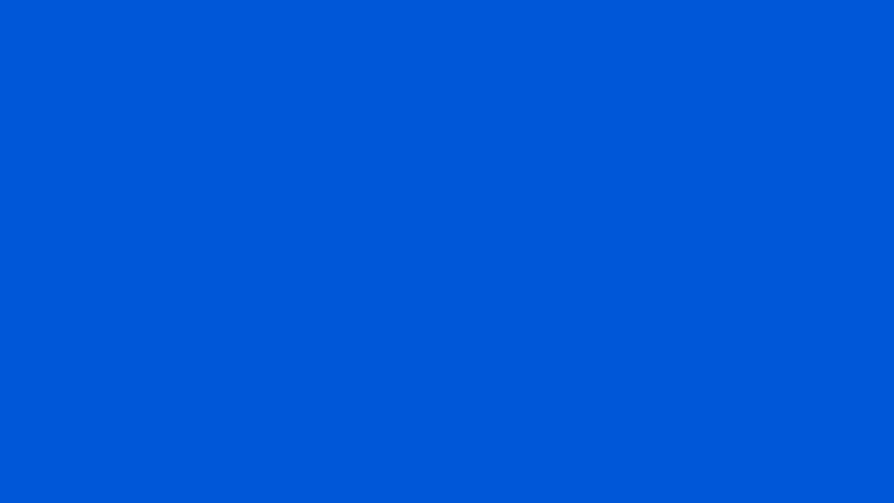 Blue Screen 12H Horizontal