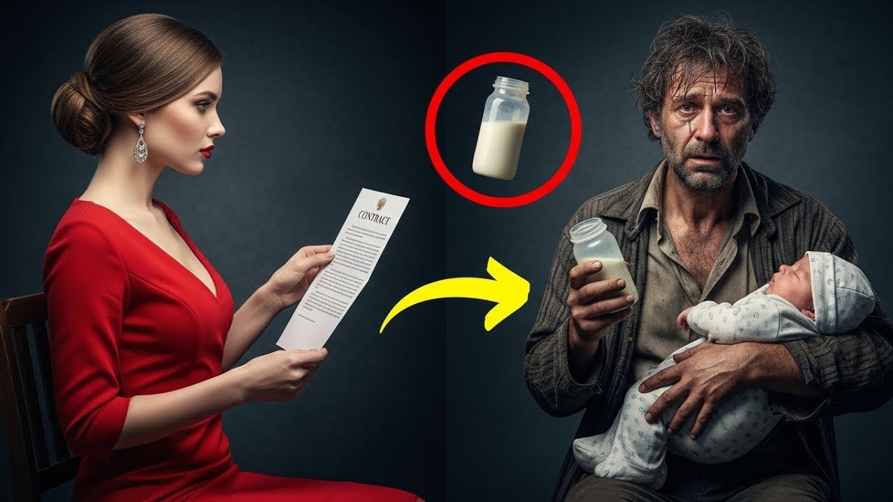 «Me ofreció una fortuna por ser su esposo, pero solo pedí leche para mi hija» 😱🍼