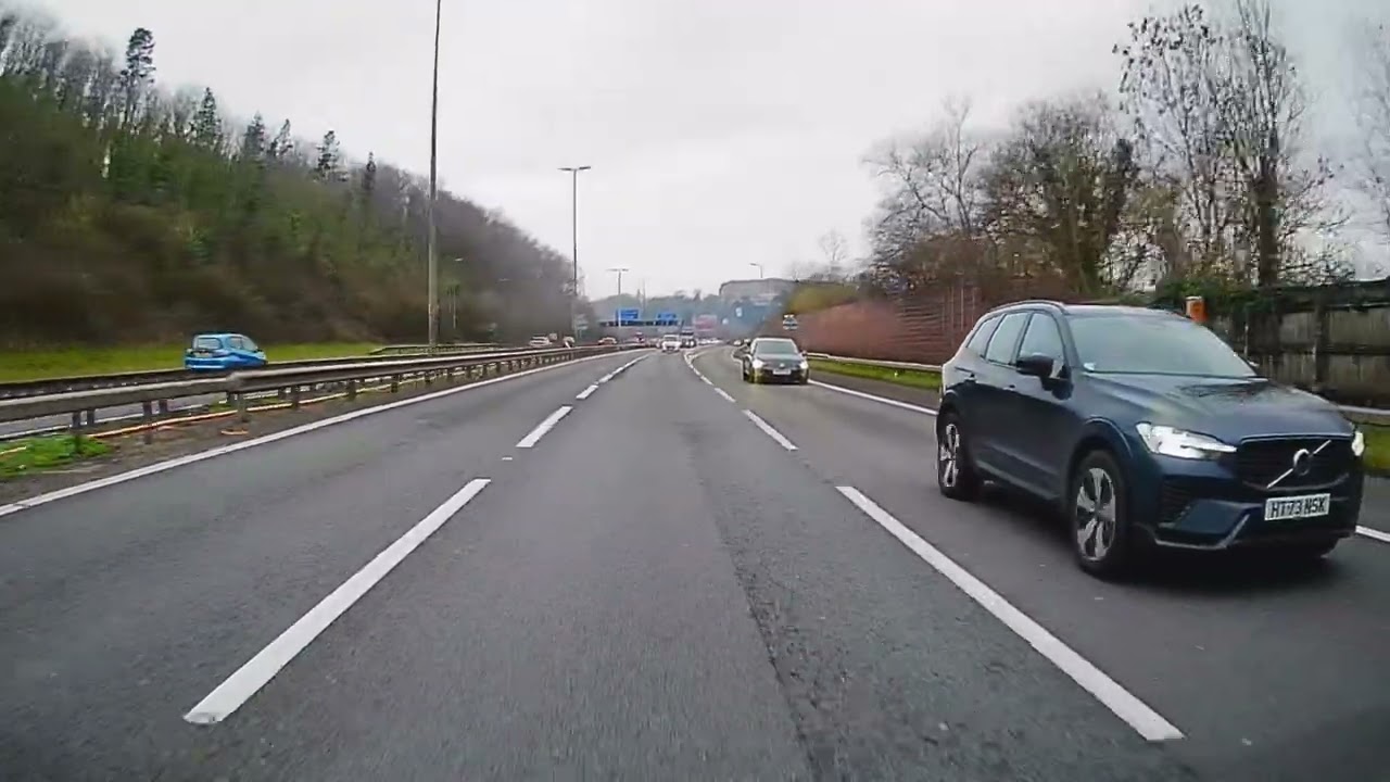 Rear Cam Drive: Newport to Wiltshire and Centre Parcs  January 2026 Road Trip