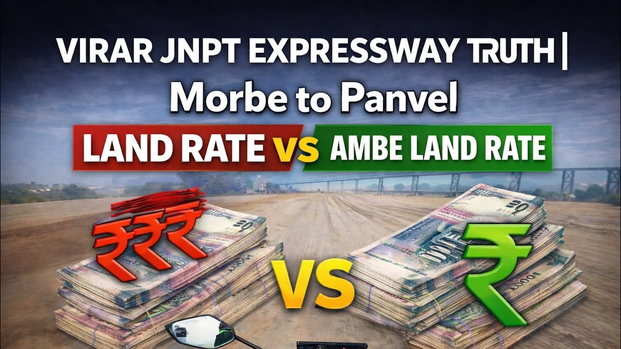 Virar JNPT Expressway Truth | Morbe to Panvel Land Rate