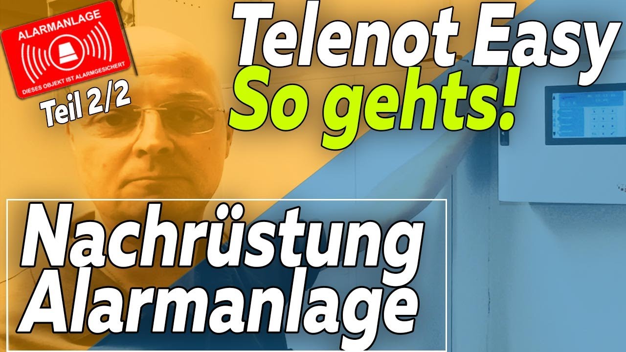 SO GEHT'S! Nachrüstung EFH Alarmanlage in München 2/2 | Telenot Easy | Smartest Home - Folge 216