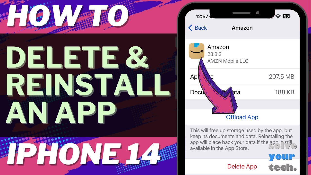 How to Delete and Reinstall App on iPhone 14