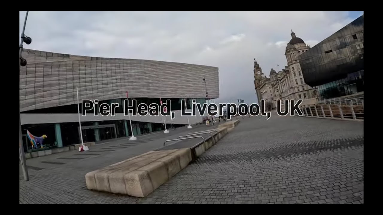 4K Pier Head, Liverpool, UK