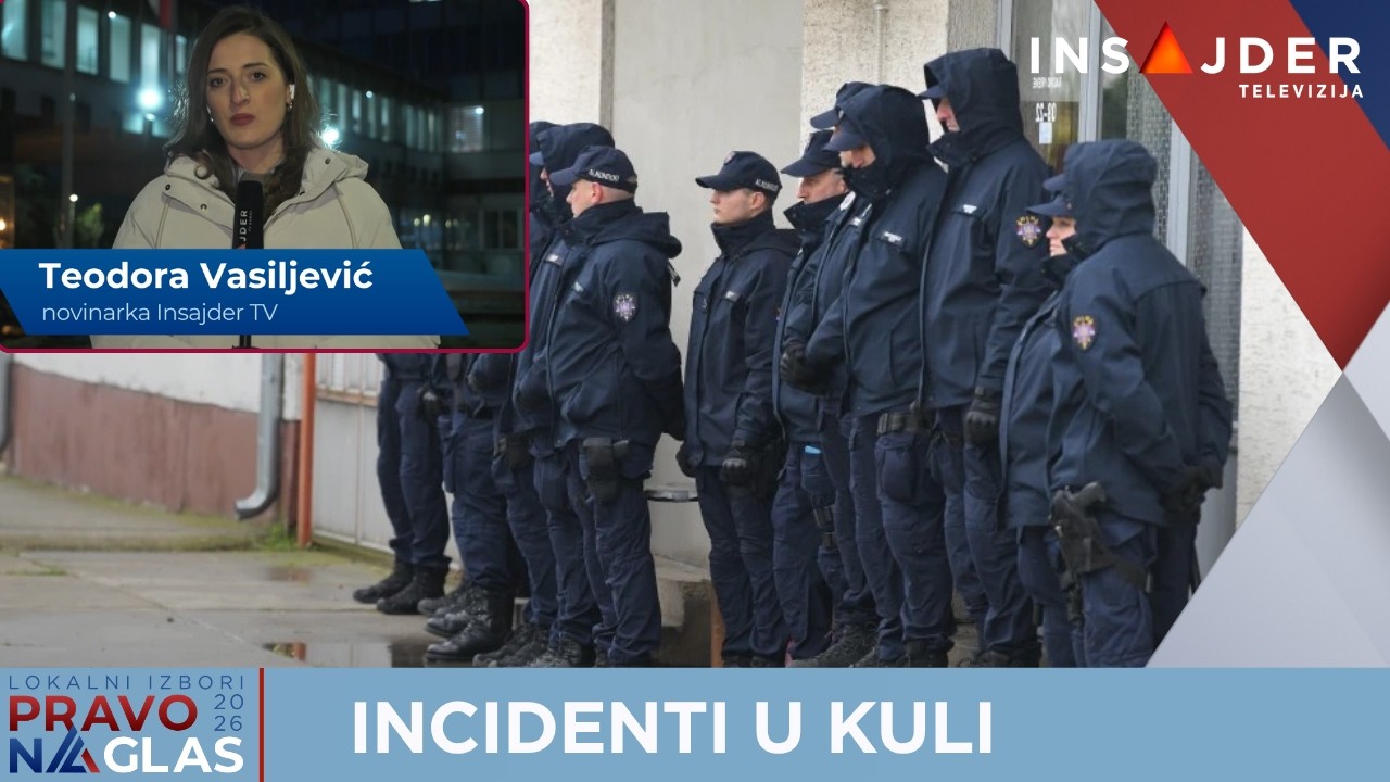Incidenti u Kuli od jutra - sukobi prerasli u fizičke obračune