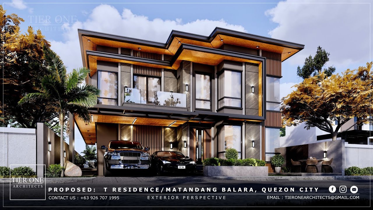 Tan Residence - 300+ SQM House - 600 SQM Lot - Tier One Architects