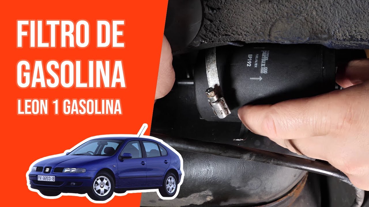 Cómo cambiar el filtro de gasolina LEON 1 1.6 16V ⛽