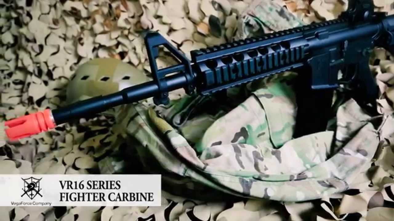 Vega Force Company - VR16 Fighter Carbine AEG with QRS Stock - Gen. 2 - JAG Precision TV