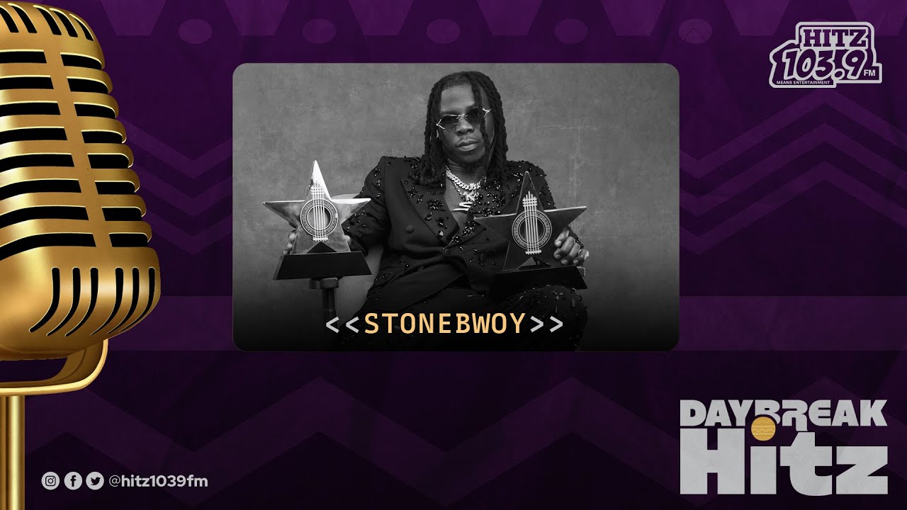Stonebwoy on TGMA AOTY award, feud with Baba Sadiq, new projects & more | Daybreak Hitz