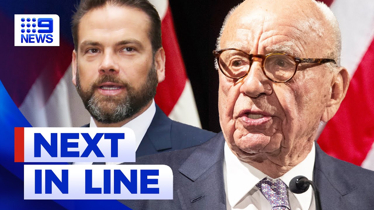 Rupert Murdoch stepping down and handing over to his eldest son | 9 News Australia