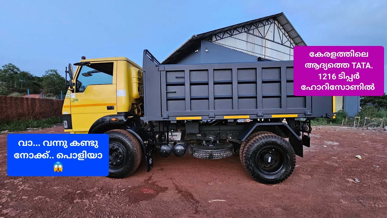 Tata 1216 Tipper body.