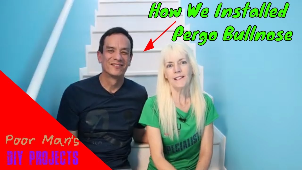 Самодельный вариант для бедных: как мы установили накладки Pergo Outlast Bullnose на лестнице