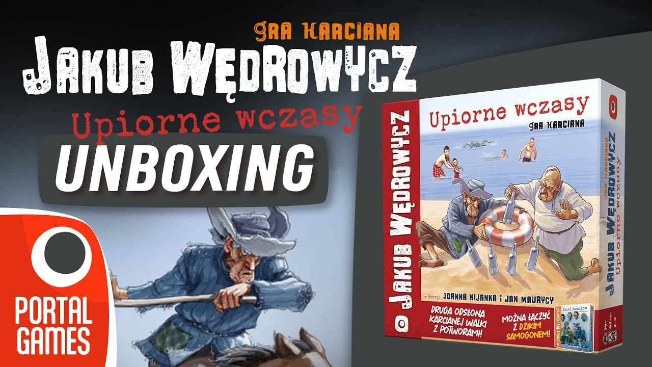 Jakub Wędrowycz: Upiorne wczasy | Otwieramy pudełko! | Gra Planszowa
