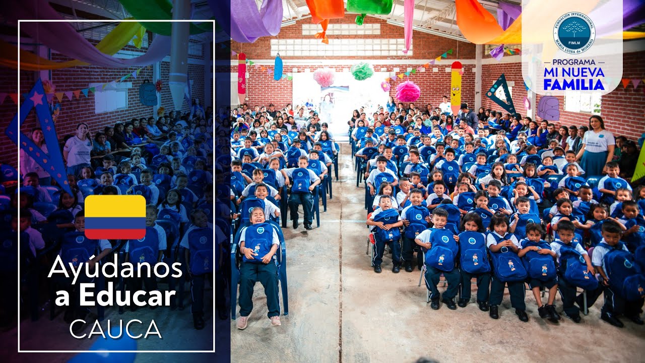 MI NUEVA FAMILIA beneficia a niños MISAK en Morales, Cauca