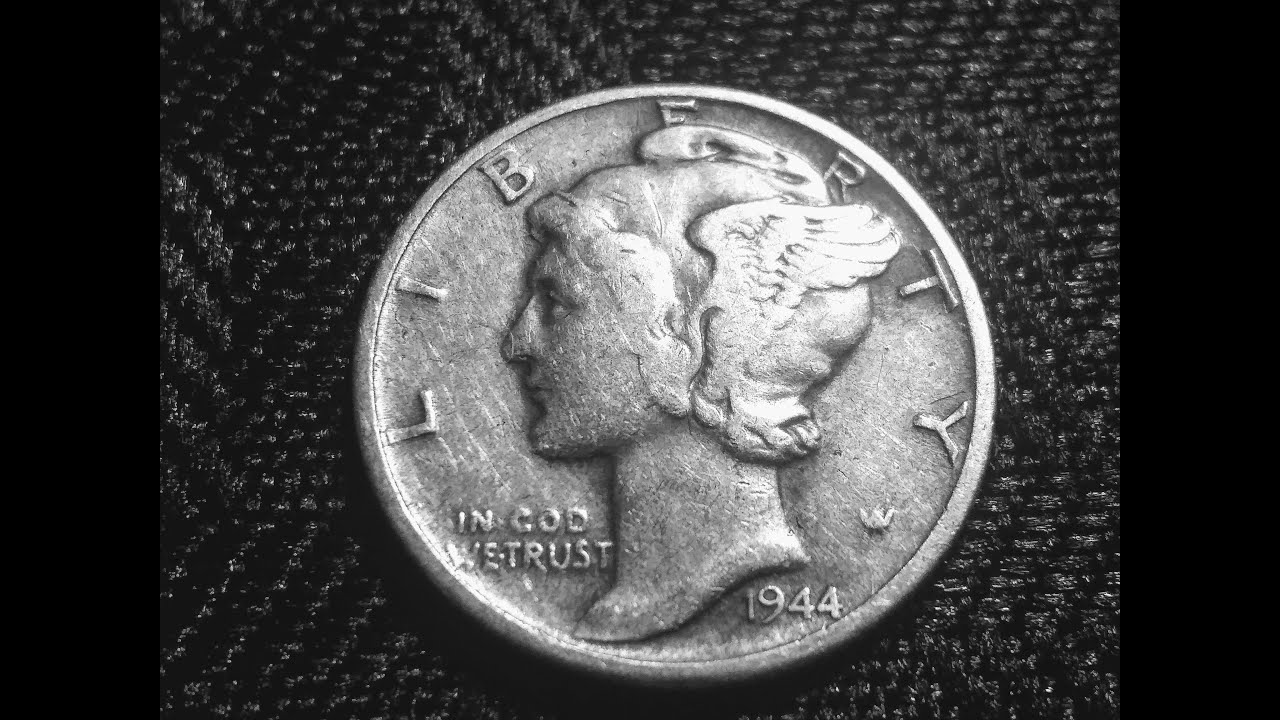*monedas muy raras y dif&iacute;cil de encontrar el Mercury dime de 1944 valor 💵💵👈☝️