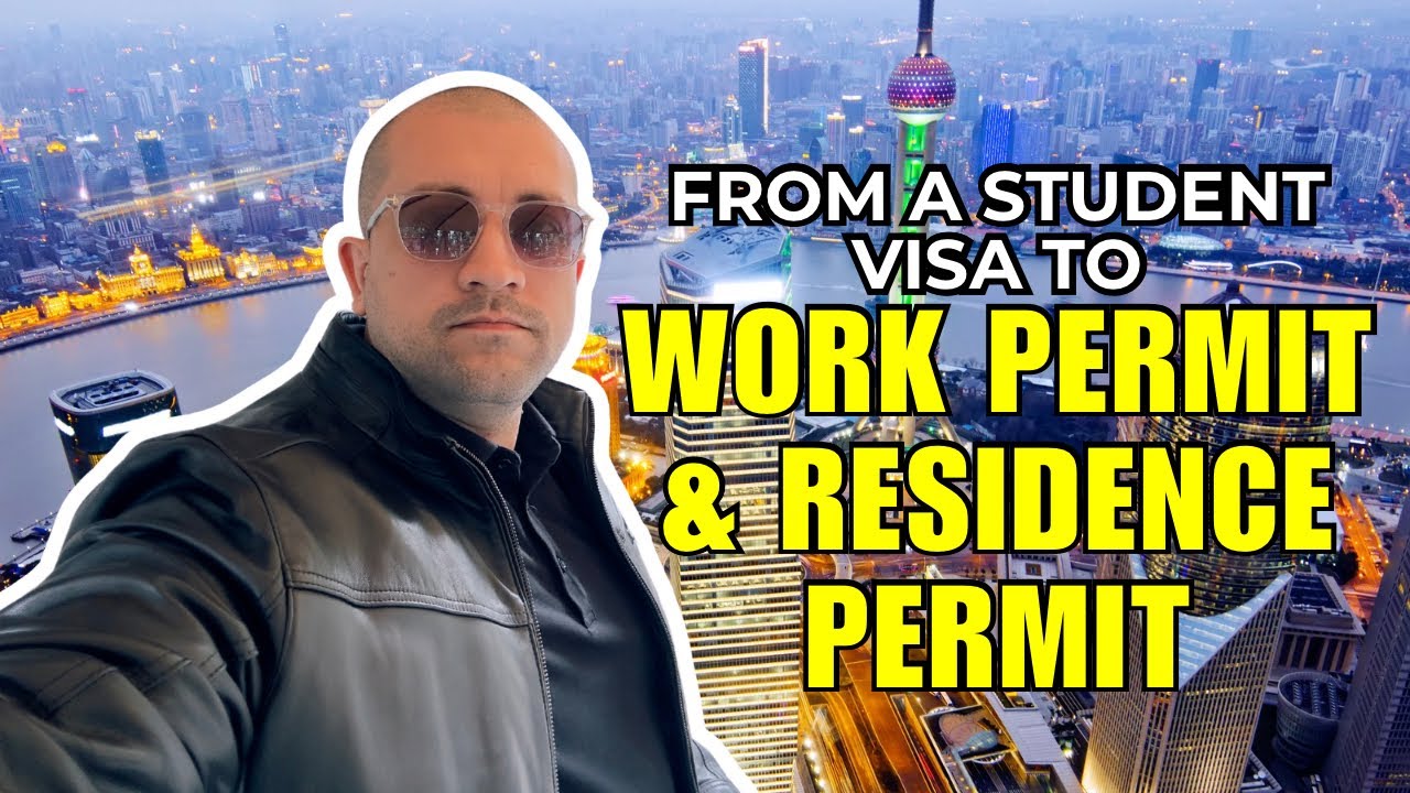 This is how you can switch from a student visa to a work and residence permit in China! 🇨🇳