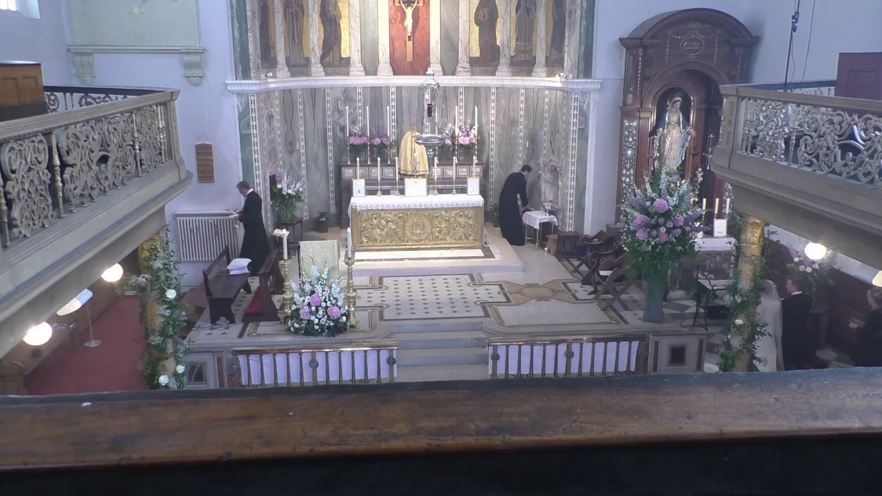 Pontifical Nuptial Mass for the marriage of Rose Hall to Richard Cleary