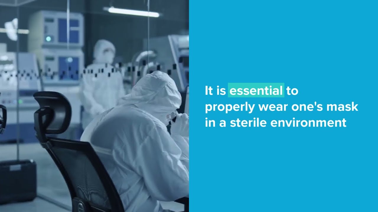 How to properly don a Medicom ISOAIR sterile mask